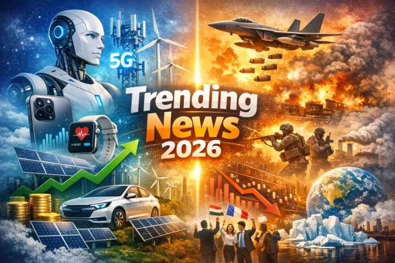 Top Trending News in 2026: Technology, Global Developments, and Emerging Opportunities|| latest trending news in 2026