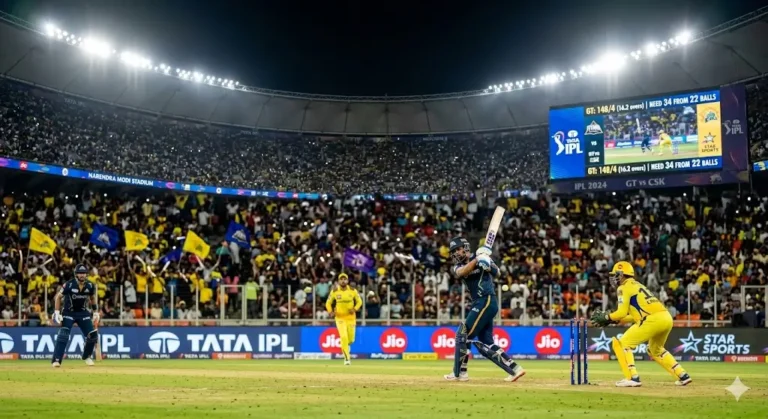 IPL 2026 playoff race and latest cricket match updates trending in India