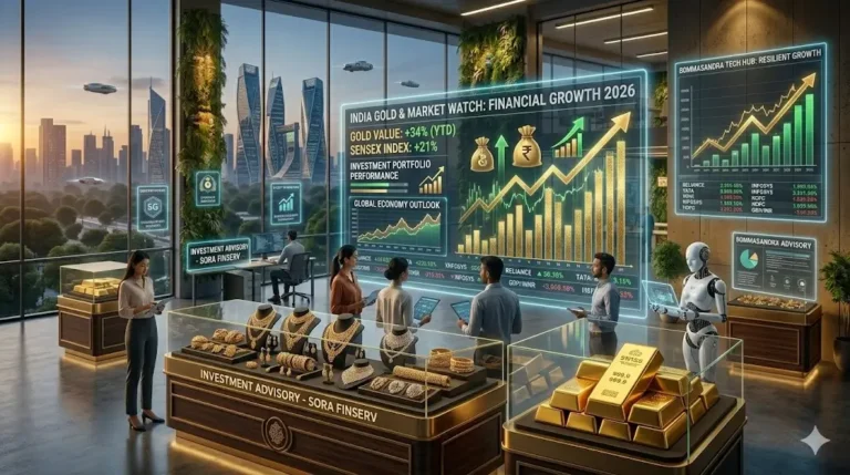 Gold prices reaching record highs in India during 2026