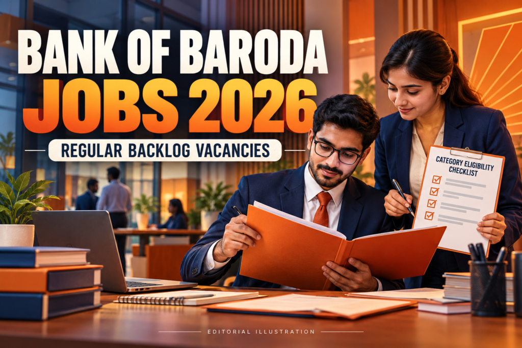 bank of baroda backlog recruitment 2026 Bank of Baroda Backlog Recruitment 2026: 11 Posts