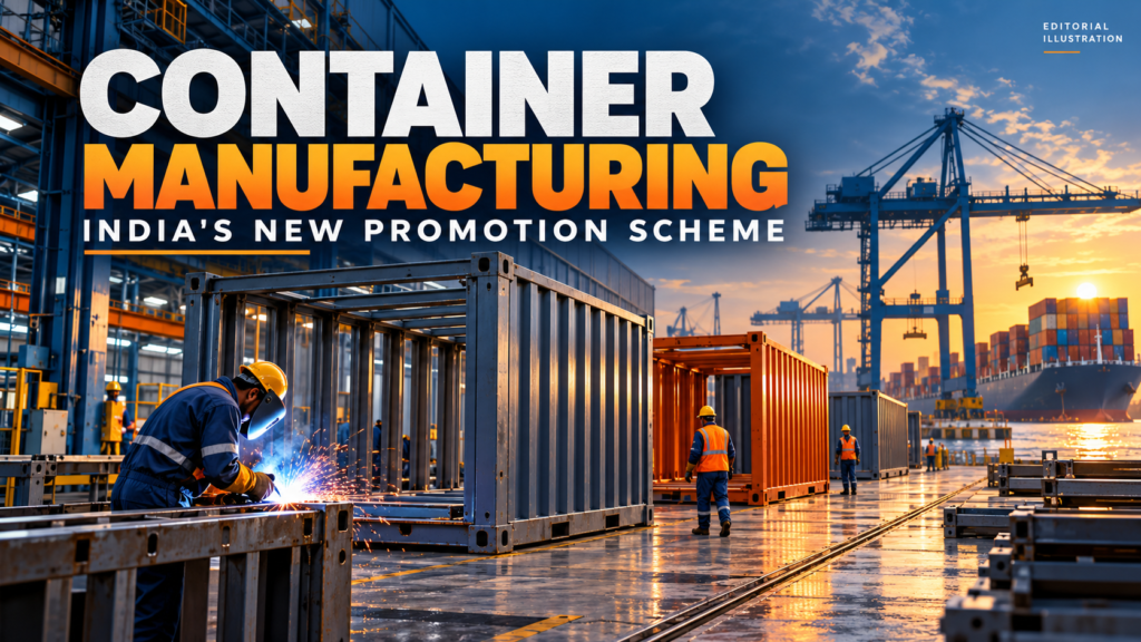 container manufacturing promotion scheme Container Manufacturing Promotion Scheme: Key Facts