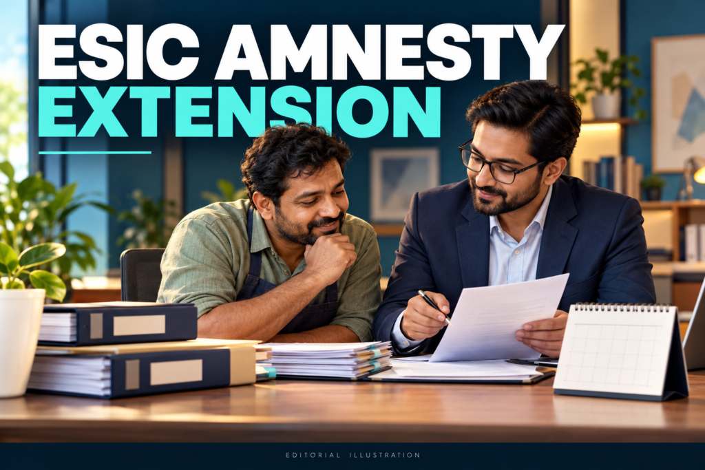 esic amnesty scheme 2026 extension ESIC Amnesty Scheme 2026: Extended to 31 December