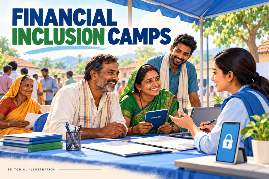 financial inclusion camps 2026 Financial Inclusion Camps 2026: Services and Documents
