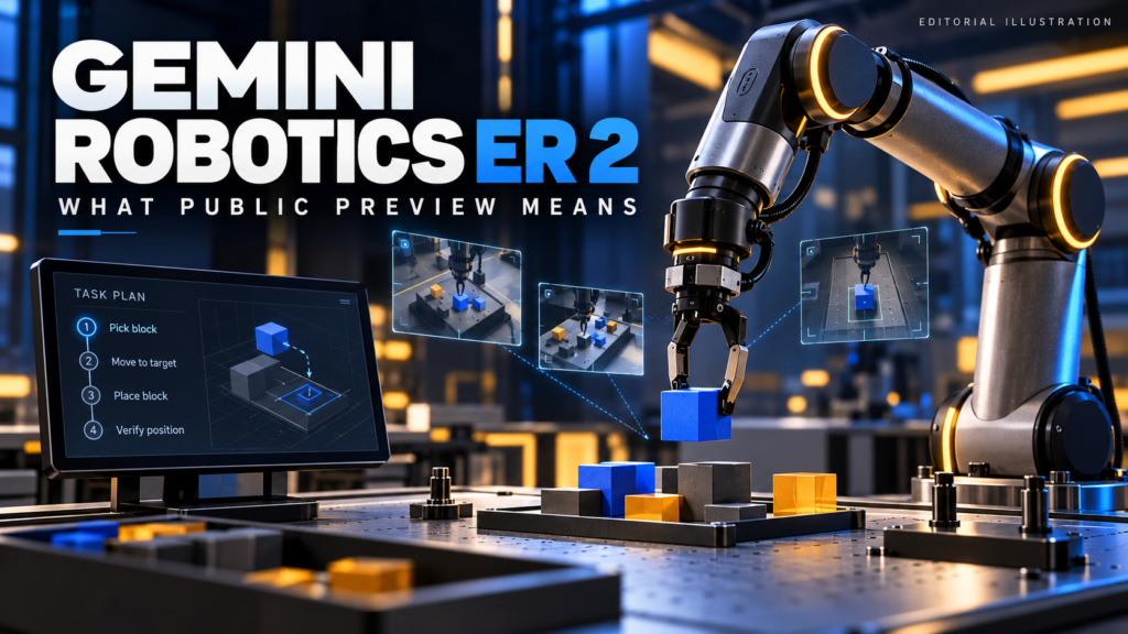gemini robotics er 2 preview Gemini Robotics ER 2: What Public Preview Means