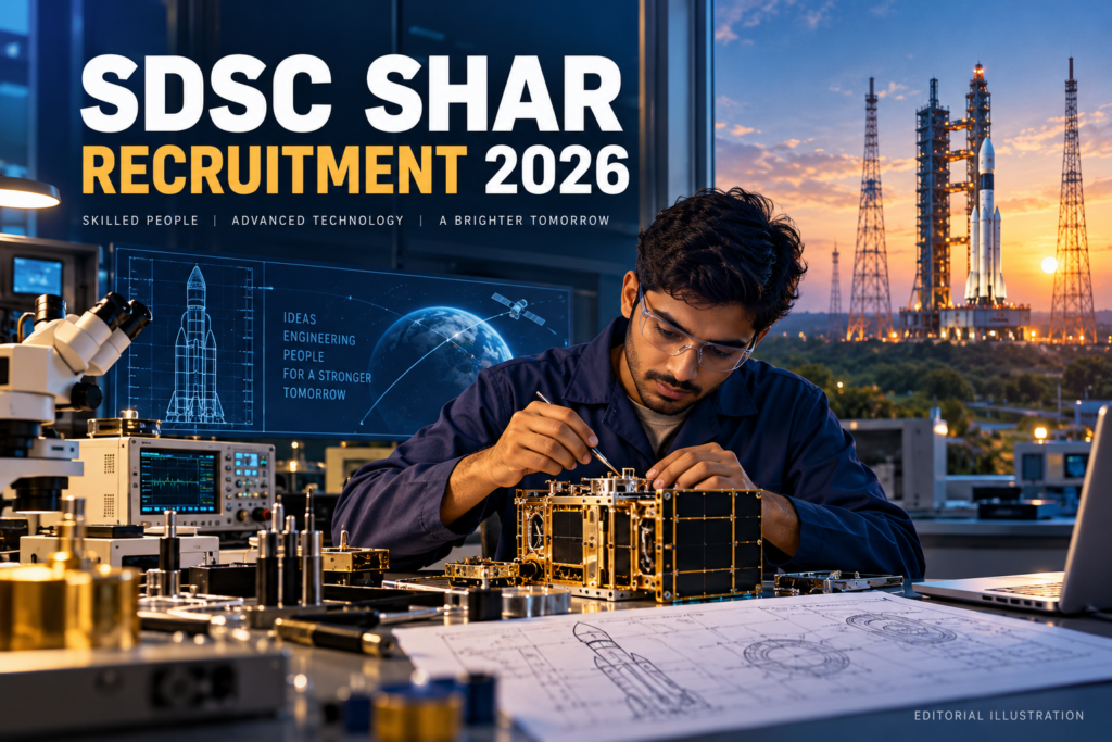 isro sdsc shar recruitment 2026 ISRO SDSC SHAR Recruitment 2026: 9 November Deadline