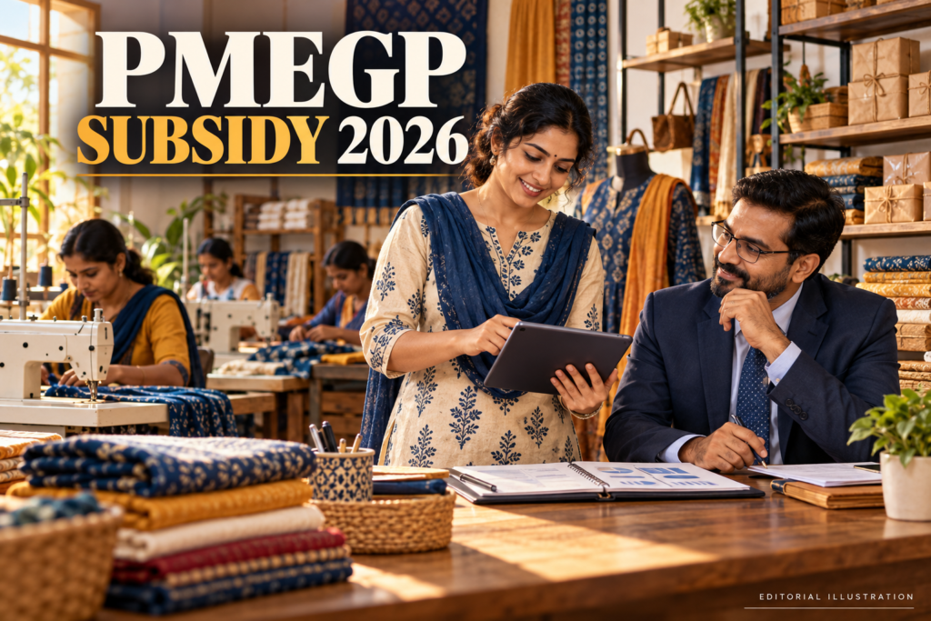 pmegp subsidy 2026 release PMEGP Subsidy 2026: What the ₹1,000 Crore Release Means