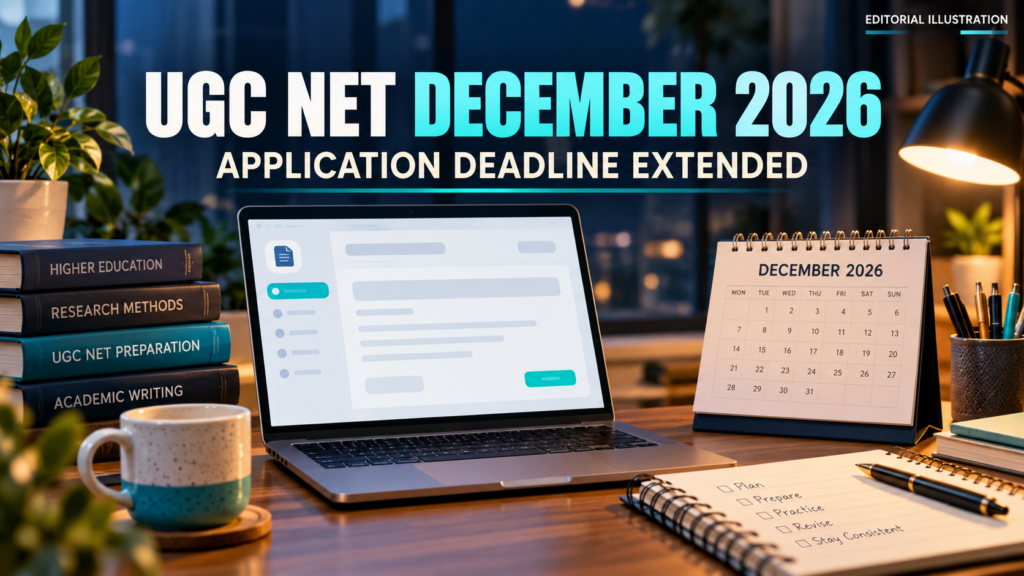 ugc net december 2026 deadline UGC NET December 2026 Deadline: Apply by 31 October